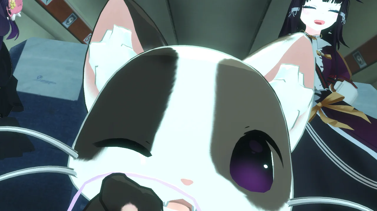 VRChatで活動するはみくまのアバター